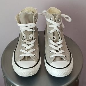 Converse All Star Hi Top Chucks Gray EUC Unisex